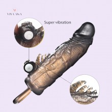 Penis sleeve Penis vibrater Ring Sex Toys Extender Enlargement